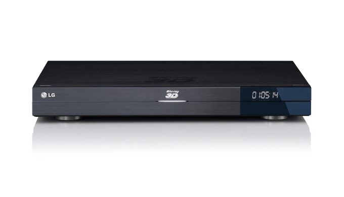 A Font view of LG Network Blu-ray 3D Disc™ Player model