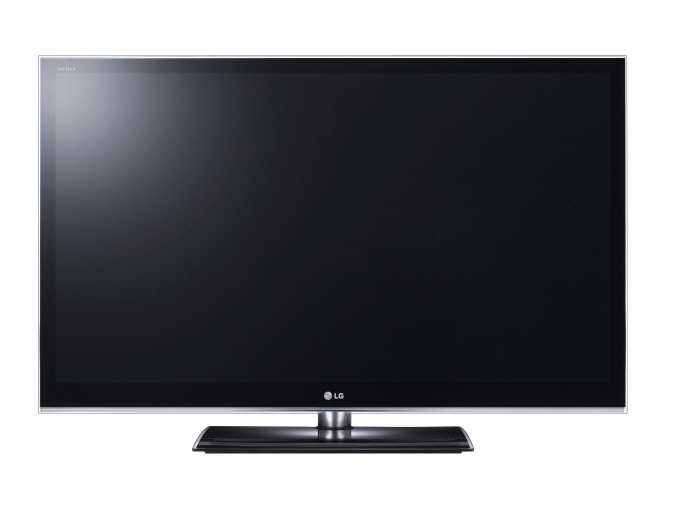A front view of LG plasma 3D HDTV INFINIA model PZ950