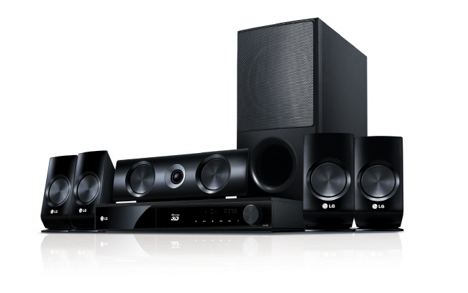 LG Full HD 1080p 3D-enabled Network Blu-ray Home Theater System model LHB526.