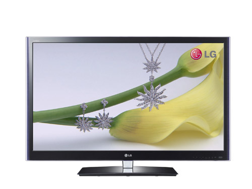 LG CINEMA 3D TV (1) Front view of the LG CINEMA 3D TV.