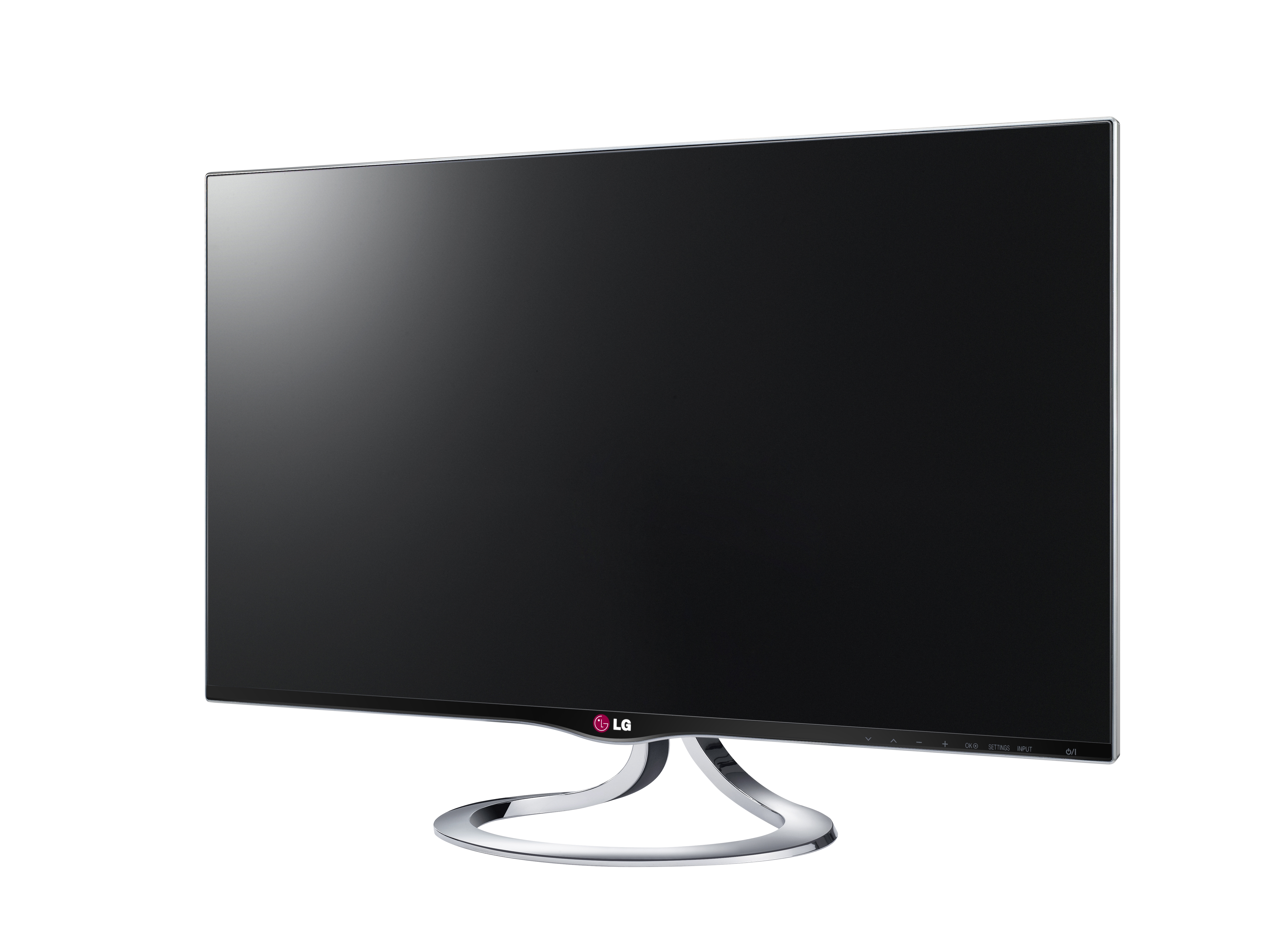 A right-side view of LG 27-inch IPS Personal Smart TV model MT93