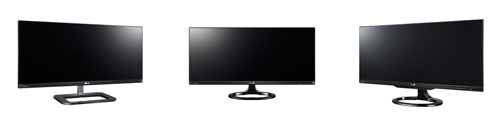 Image of three LG UltraWide monitor models: 29EB73, 29EA73 and 29MA73.