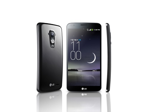 LG G Flex (1) The LG G Flex’s front, side and rear view.