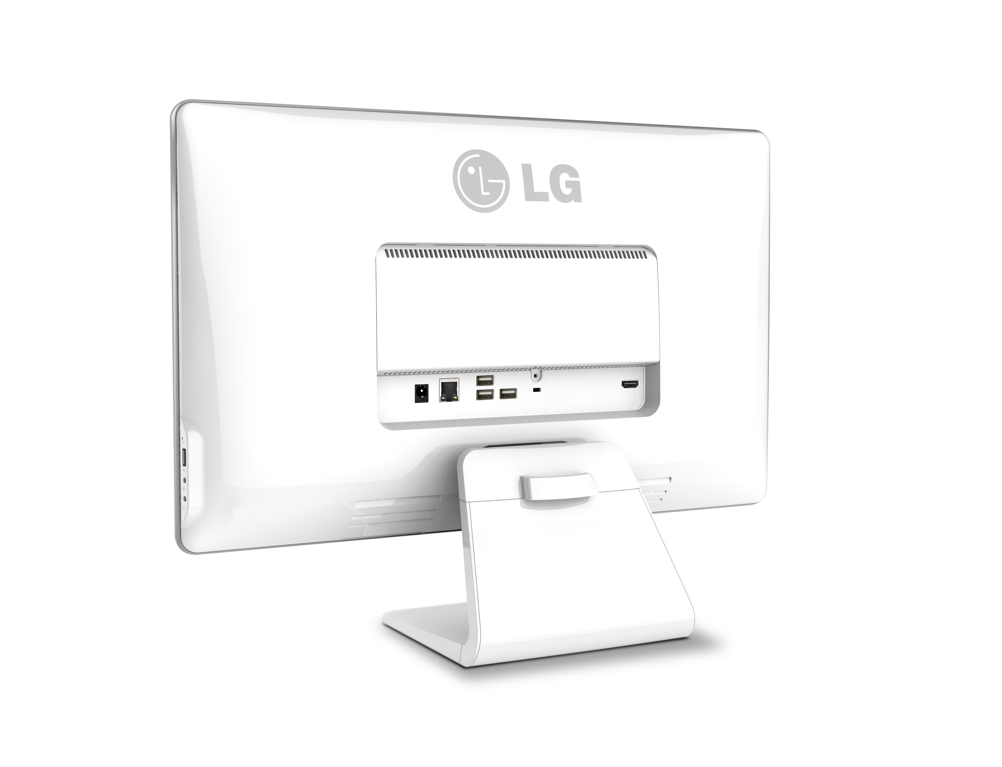Rear view of LG Chromebase model 22CV241