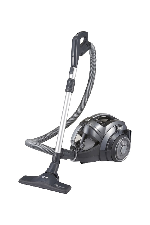 Front view of LG CordZero™, a cordless canister vacuum cleaner