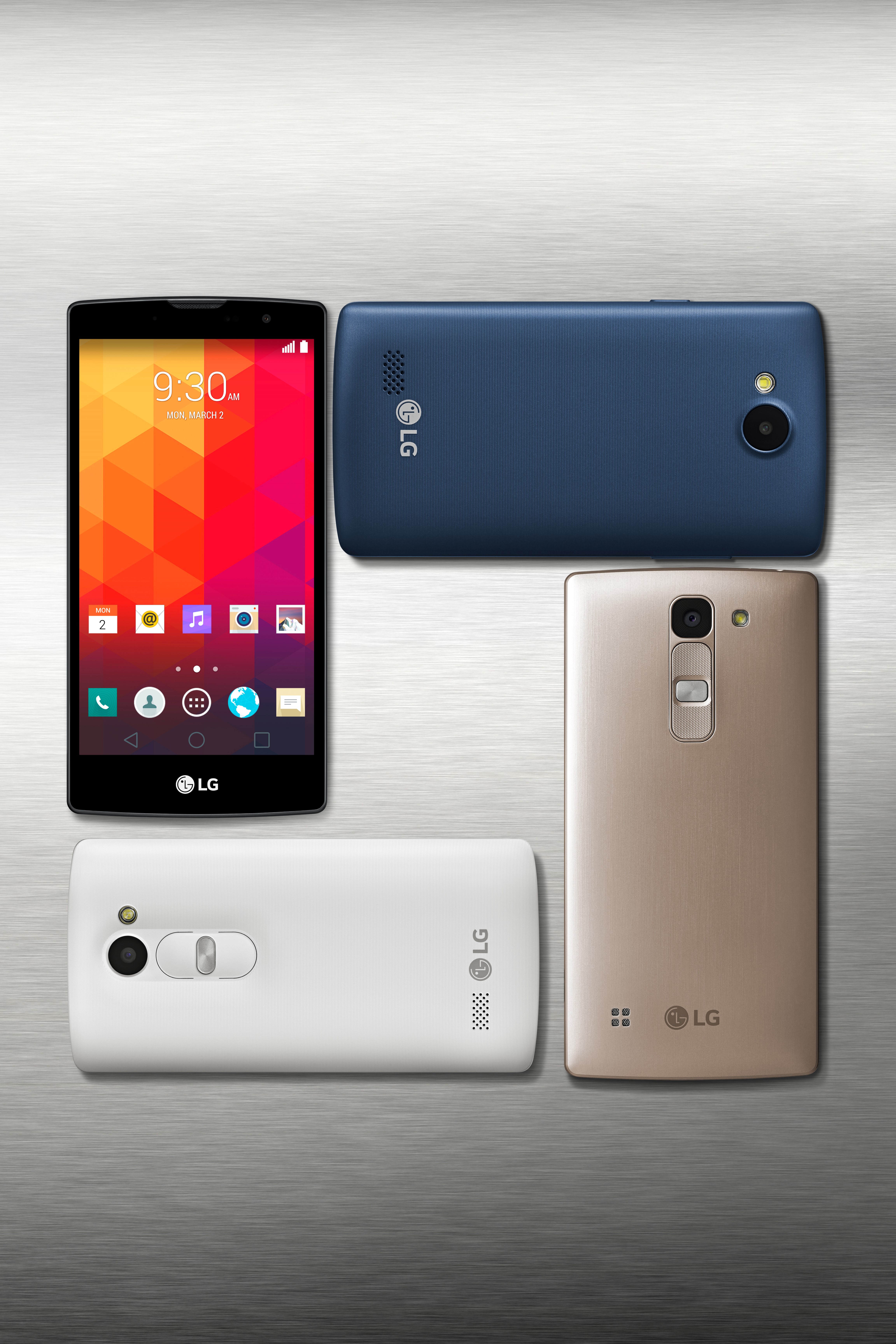 Four of LG New mid-range smartphones