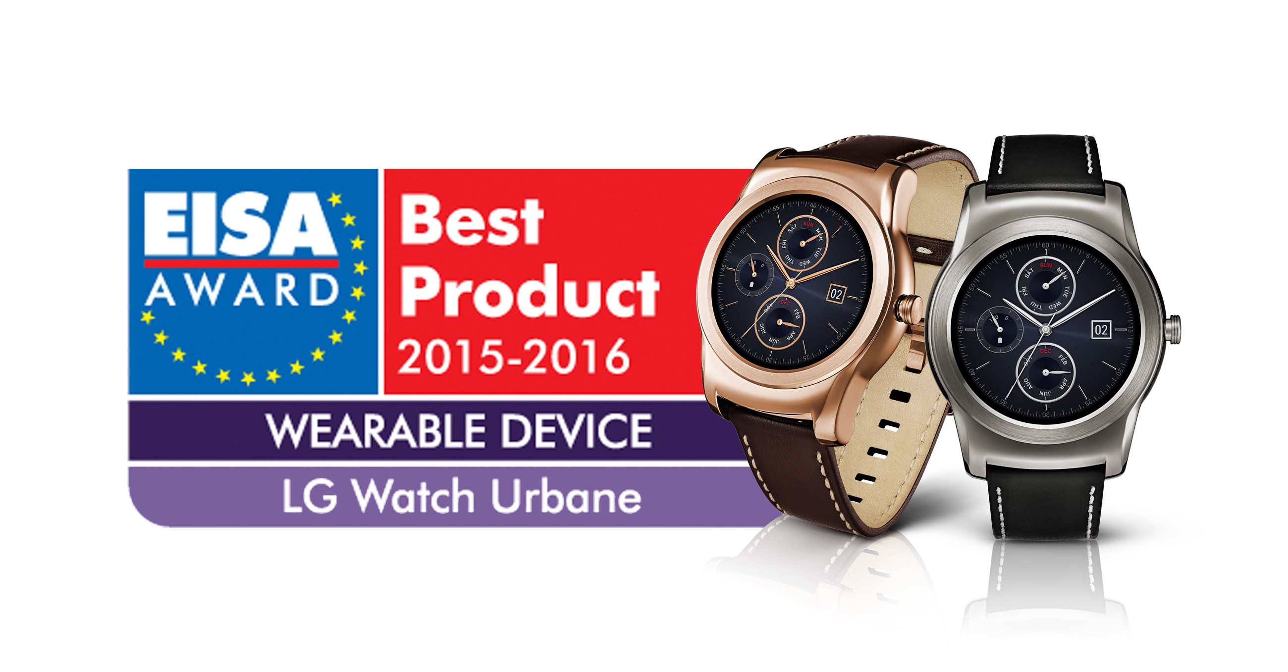 LG Watch Urbane become the European Wearable Device award winner.