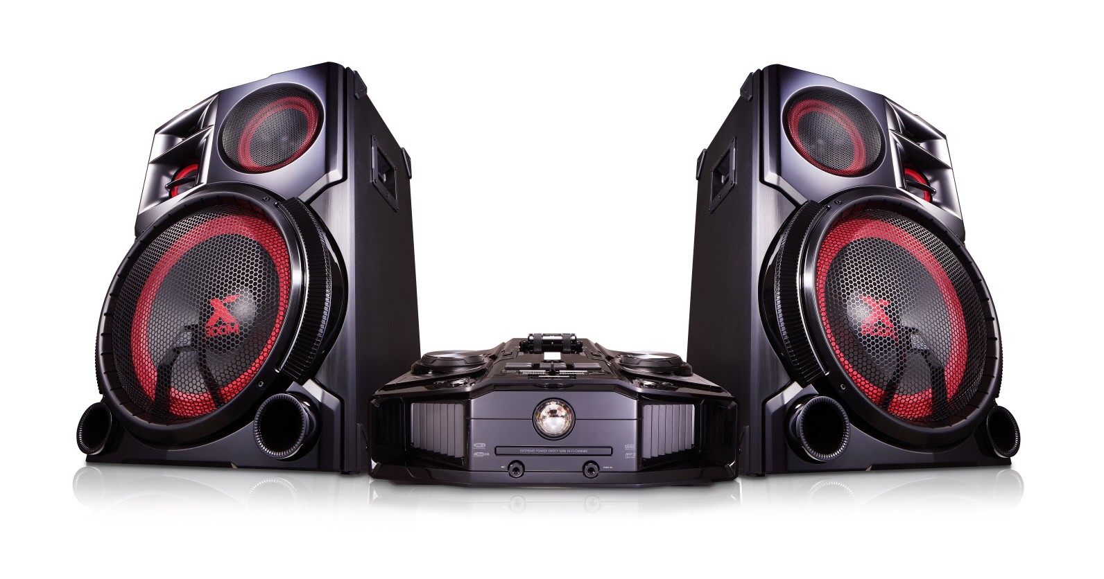 Front view of LG XBOOM audio model CM9960.