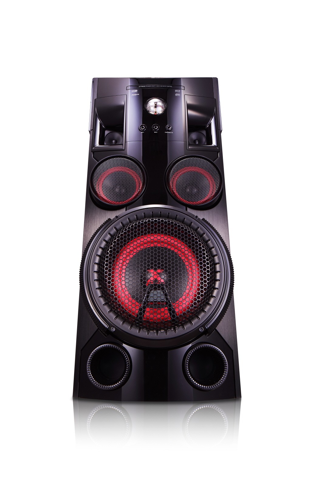 Front view of LG XBOOM Solo model OM7560