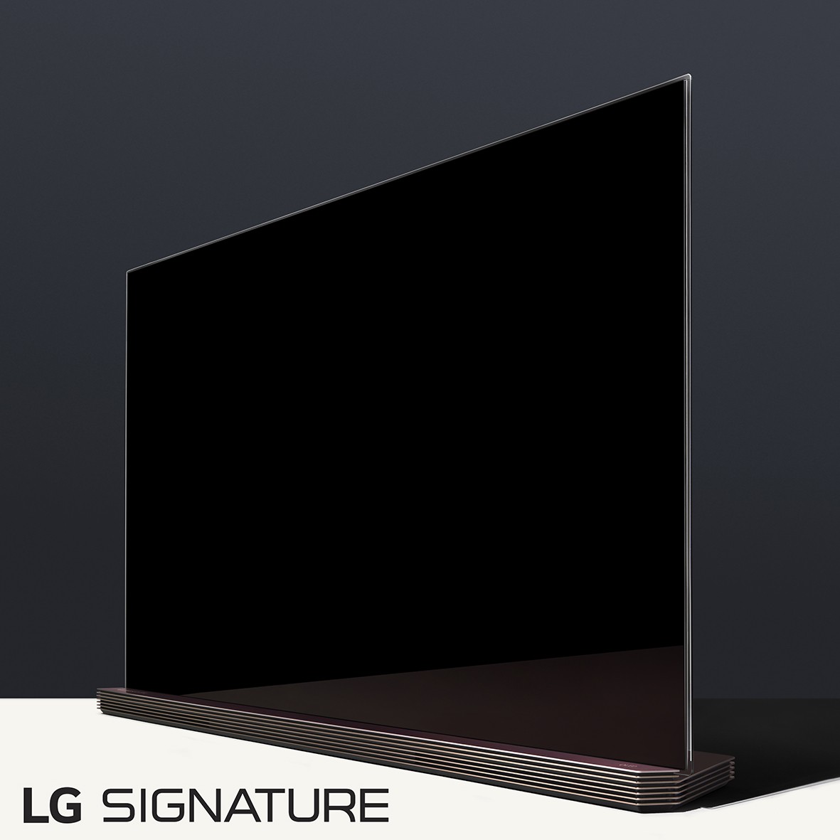 The LG SIGNATURE OLED TV.
