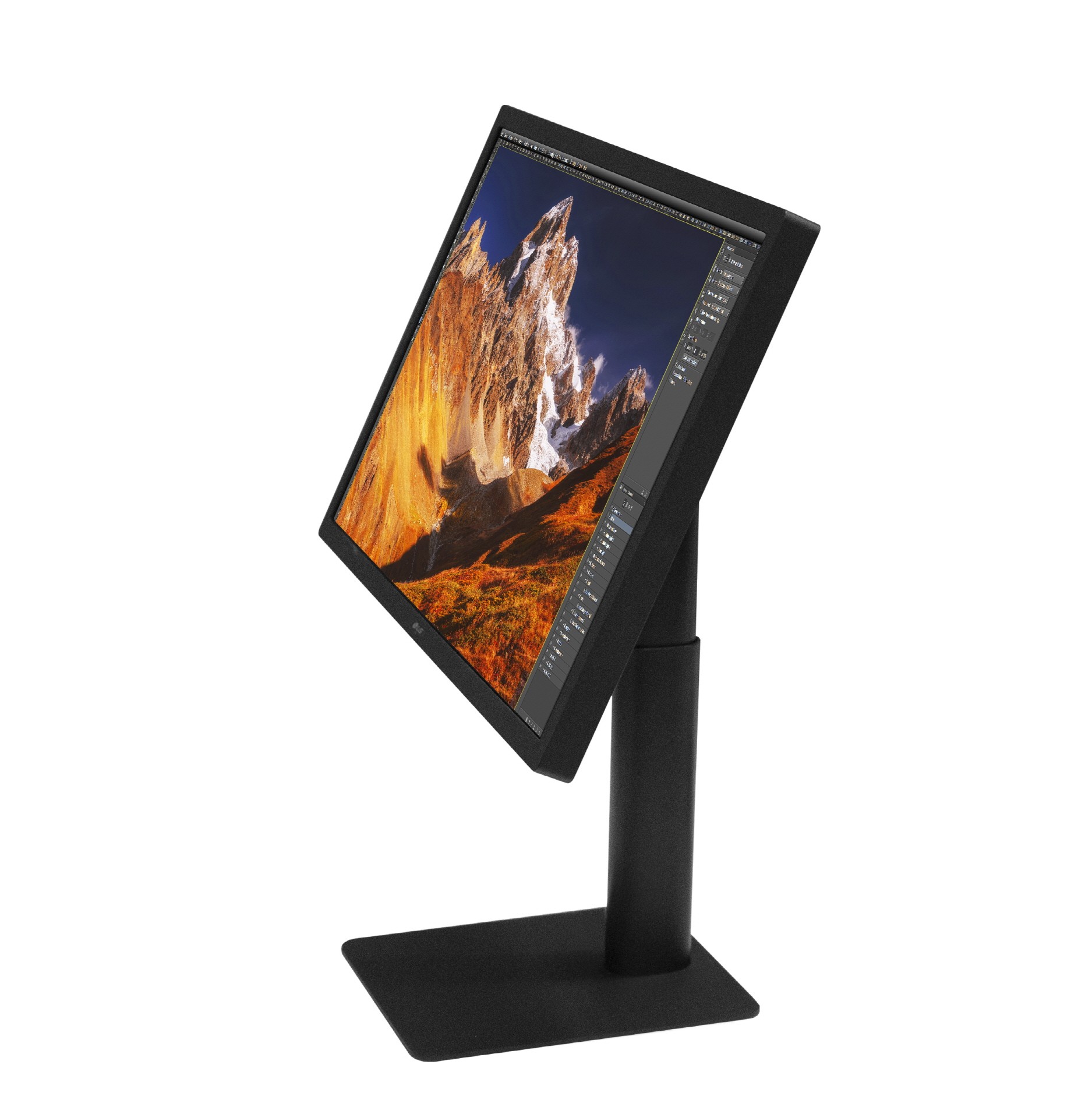 A right-side view of LG UltraFine 5K