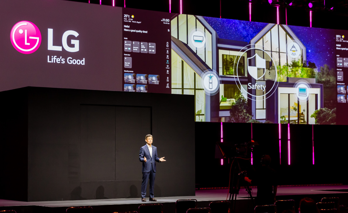 Introduction of LG Electronics’ Life’s Good from Home vision for the future during IFA 2020