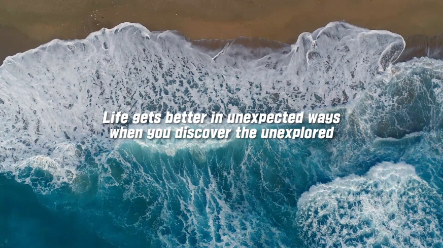 Screenshot image of an invitation for an online announcement of LG Mobile’s Explorer Project, displaying the text: “Life gets better in unexpected ways when you discover the unexplored”